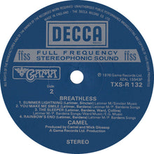 Load image into Gallery viewer, Camel ‎– Breathless