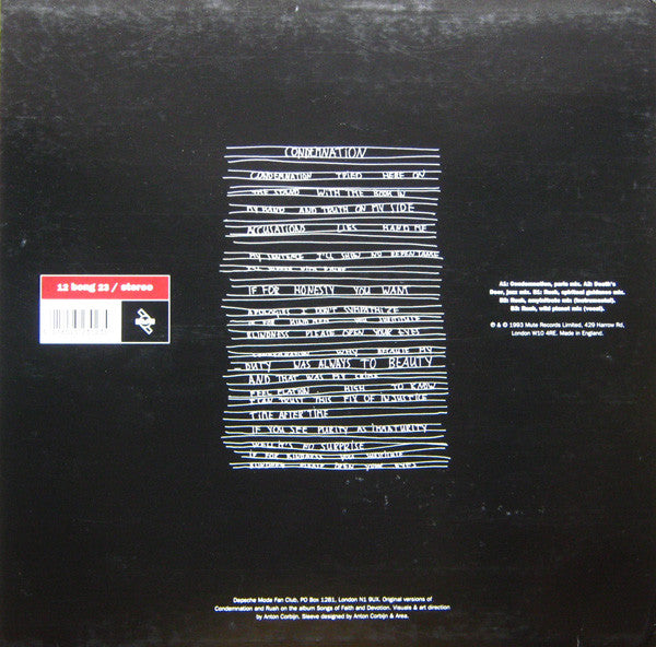 Depeche Mode ‎– Condemnation (Paris Mix)
