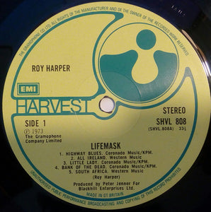 ROY HARPER - LIFEMASK ( 12" RECORD )