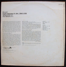Load image into Gallery viewer, Mozart*, William Kroll, Artur Balsam* – Violin Sonatas K.454, 296 & 305