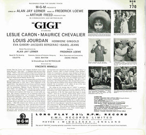Alan Jay Lerner*, Frederick Loewe ‎– Gigi