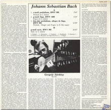 Load image into Gallery viewer, J.S. Bach* - Gergely Sárközy* – Lute Music By J.S. Bach