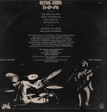 Load image into Gallery viewer, Elton John – 11-17-70