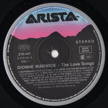 Load image into Gallery viewer, Dionne Warwick – The Love Songs