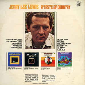 Jerry Lee Lewis ‎– A Taste Of Country