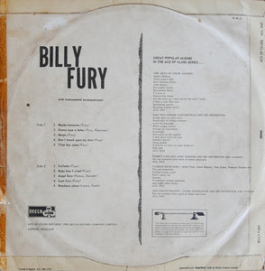 Billy Fury ‎– Billy Fury