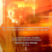 Load image into Gallery viewer, Steve Winwood – Talking Back To The Night