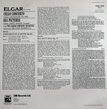 Load image into Gallery viewer, Elgar*, Jacqueline Du Pré, London Symphony Orchestra*, Sir John Barbirolli, Janet Baker – Cello Concerto / Sea Pictures
