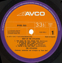 Load image into Gallery viewer, The Stylistics – The Best Of The Stylistics
