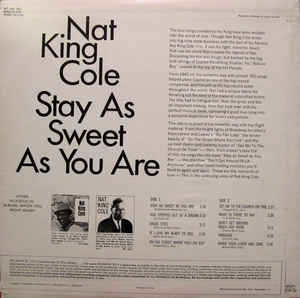 Nat King Cole ‎– Stay As Sweet As You Are