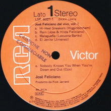 Load image into Gallery viewer, Josè Feliciano* – Josè Feliciano - Dal Vivo Vol.1