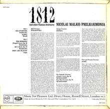 Load image into Gallery viewer, Nicolai Malko / Philharmonia* – 1812 And Other Famous Overtures
