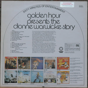 Dionne Warwicke* ‎– Golden Hour Presents The Dionne Warwicke Story Part 1 - In Concert