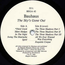 Load image into Gallery viewer, Bauhaus – The Sky's Gone Out