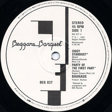 Load image into Gallery viewer, Bauhaus – Ziggy Stardust / Third Uncle