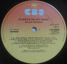 Load image into Gallery viewer, Willie Nelson – Always On My Mind