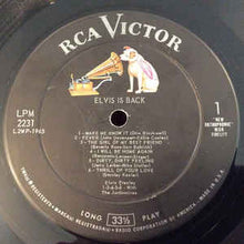 Load image into Gallery viewer, Elvis Presley – Elvis Is Back!