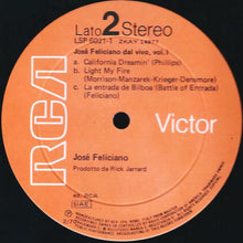 Load image into Gallery viewer, Josè Feliciano* – Josè Feliciano - Dal Vivo Vol.1