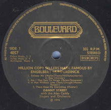 Load image into Gallery viewer, Danny Street With The Alan Caddy Orchestra And Choir* – Million Copy Sellers Made Famous Engelbert Humperdinck