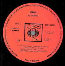 Load image into Gallery viewer, Al Stewart – Orange