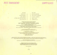 Load image into Gallery viewer, Pete Townshend – Empty Glass