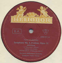 Load image into Gallery viewer, Peter Tchaikovsky* / Berlin Philharmonic Orchestra* Conducted By Ferenc Fricsay – Symphony No. 6 B Minor Op. 74 Pathétique