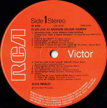 Load image into Gallery viewer, Elvis* – Elvis As Recorded At Madison Square Garden