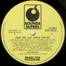 Load image into Gallery viewer, The Drifters – Save The Last Dance For Me