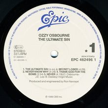 Load image into Gallery viewer, Ozzy Osbourne – The Ultimate Sin