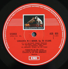 Load image into Gallery viewer, Elgar*, Jacqueline Du Pré, London Symphony Orchestra*, Sir John Barbirolli, Janet Baker – Cello Concerto / Sea Pictures