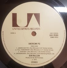 Load image into Gallery viewer, Don McLean – American Pie