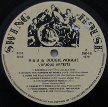 Load image into Gallery viewer, Various – R & B And Boogie Woogie