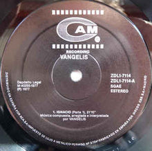 Load image into Gallery viewer, Vangelis – Ignacio