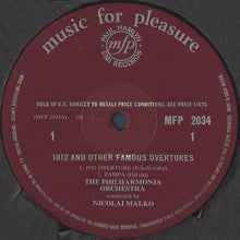 Load image into Gallery viewer, Nicolai Malko / Philharmonia* – 1812 And Other Famous Overtures
