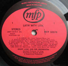 Load image into Gallery viewer, Geoff Love And His Orchestra* – Latin With Love