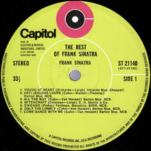 Load image into Gallery viewer, Frank Sinatra – The Best Of Frank Sinatra