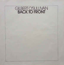 Load image into Gallery viewer, Gilbert O'Sullivan – Back To Front