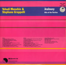 Load image into Gallery viewer, Yehudi Menuhin &amp; Stephane Grappelli  ‎– Jealousy