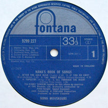 Load image into Gallery viewer, Nana Mouskouri – Nana's Book Of Songs