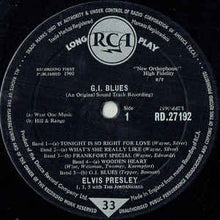 Load image into Gallery viewer, Elvis Presley – G.I. Blues