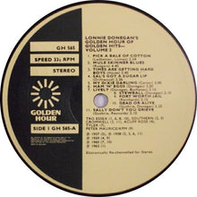 Load image into Gallery viewer, Lonnie Donegan – Lonnie Donegan's Golden Hour Of Golden Hits Vol