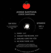 Load image into Gallery viewer, Jorge Santana – Jorge Santana