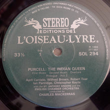 Load image into Gallery viewer, Henry Purcell - Wilfred Brown, April Cantelo, Robert Tear, Christopher Keyte, Ian Partridge, The St. Anthony Singers*, The English Chamber Orchestra*, Charles Mackerras* – The Indian Queen