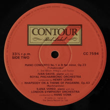 Load image into Gallery viewer, Tchaikovsky* / Rachmaninoff* - Royal Philharmonic Orchestra*, Henry Lewis / London Symphony Orchestra*, Hans Vonk – Piano Concerto No 1 / Rhapsody On A Theme Of Paganini