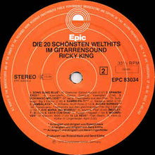 Load image into Gallery viewer, Ricky King – Die 20 Schönsten Welthits Im Gitarrensound
