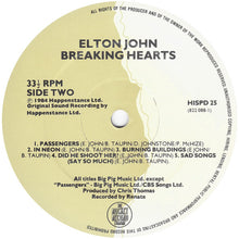 Load image into Gallery viewer, Elton John – Breaking Hearts