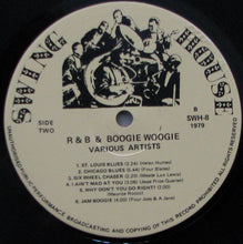 Load image into Gallery viewer, Various – R & B And Boogie Woogie