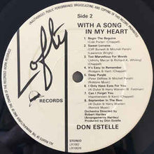 Load image into Gallery viewer, Don Estelle – With A Song In My Heart