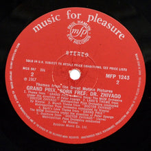 Load image into Gallery viewer, Various – Themes From The Great Motion Pictures Grand Prix / Doctor Zhivago / Born Free