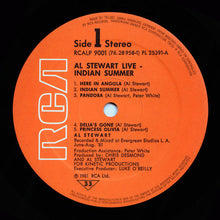 Load image into Gallery viewer, Al Stewart – Live Indian Summer